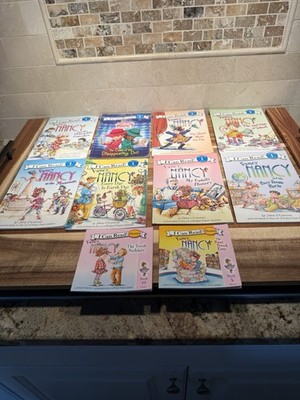 I Can Read Fancy Nancy Set of 10 Paperbacks Simple Sentences Level One