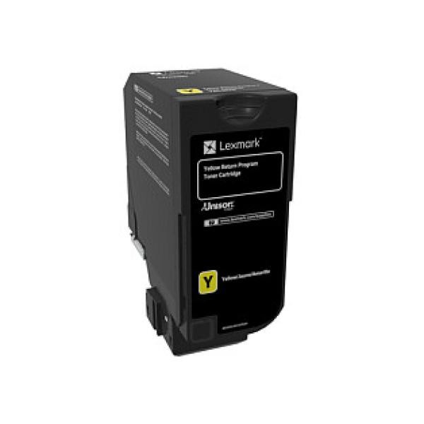Lexmark Toner Rck. Gelb Cs72X/C72X Ca. 3.000 S. 74C20Y0 (0734646601443)-image
