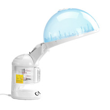 2 in 1 Hair Facial Steamer - Professional Hair Steamer with Bonnet Hood