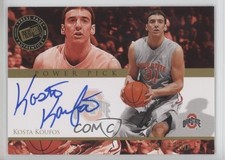 2008 Press Pass Power Pick Auto 121/250 Kosta Koufos #PP-KK Auto 1s4i