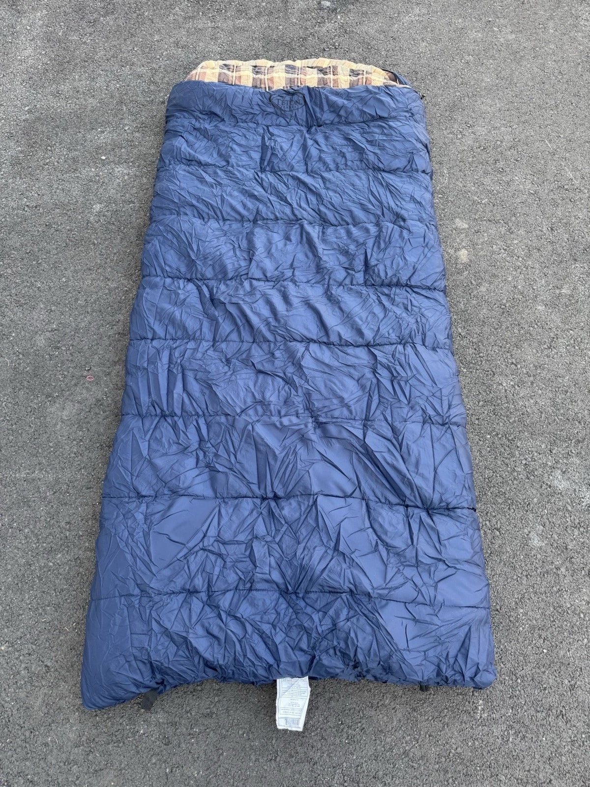 Teton Sports Celsius XL Sleeping Bag -25°F / -32°C Flannel Lined Blue