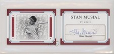 2017 National Treasures Legends Cuts Booklets Stats /49 Stan Musial Auto HOF uy5