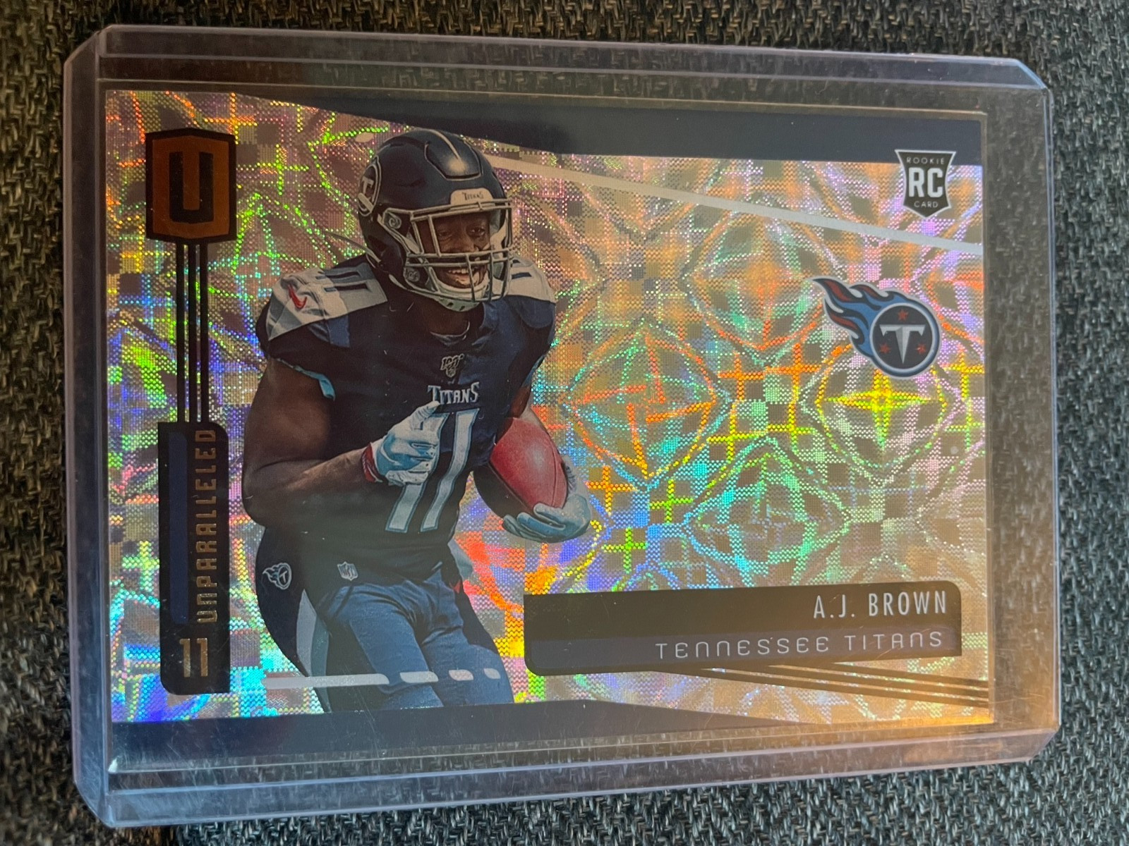 AJ Brown Panini Unparalleled #245 Cubic