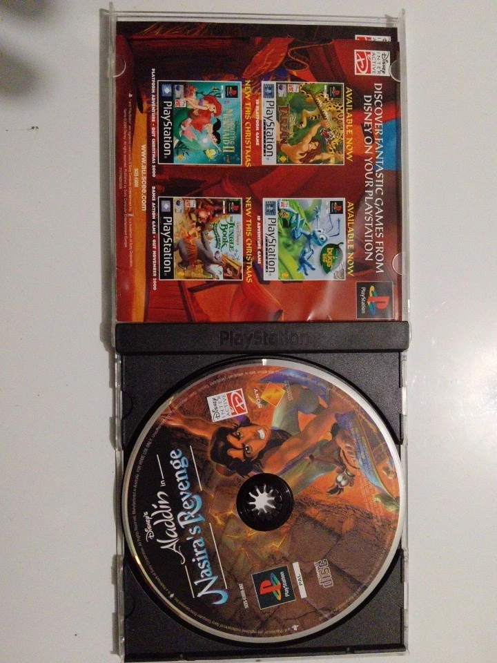 Disney's Aladdin in Nasira's Revenge ~ Sony PlayStation PS1 ~ PAL ~ Envío gratuito Foto 3 de 4