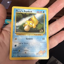 Misty's Psyduck 54/132 W Stamped Promo Gym Heroes WOTC Pokémon Card on eBay