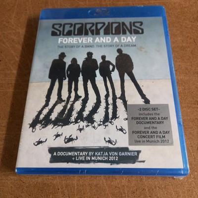 SCORPIONS - FOREVER AND A DAY (DOC.&LIVE IN MUNICH) EAGLE VISION 2 BLU-RAY Nuovo