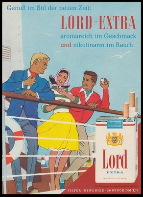 Lord Extra - Advertising Advertisement Original Advertising 1963 (3) On Cruise