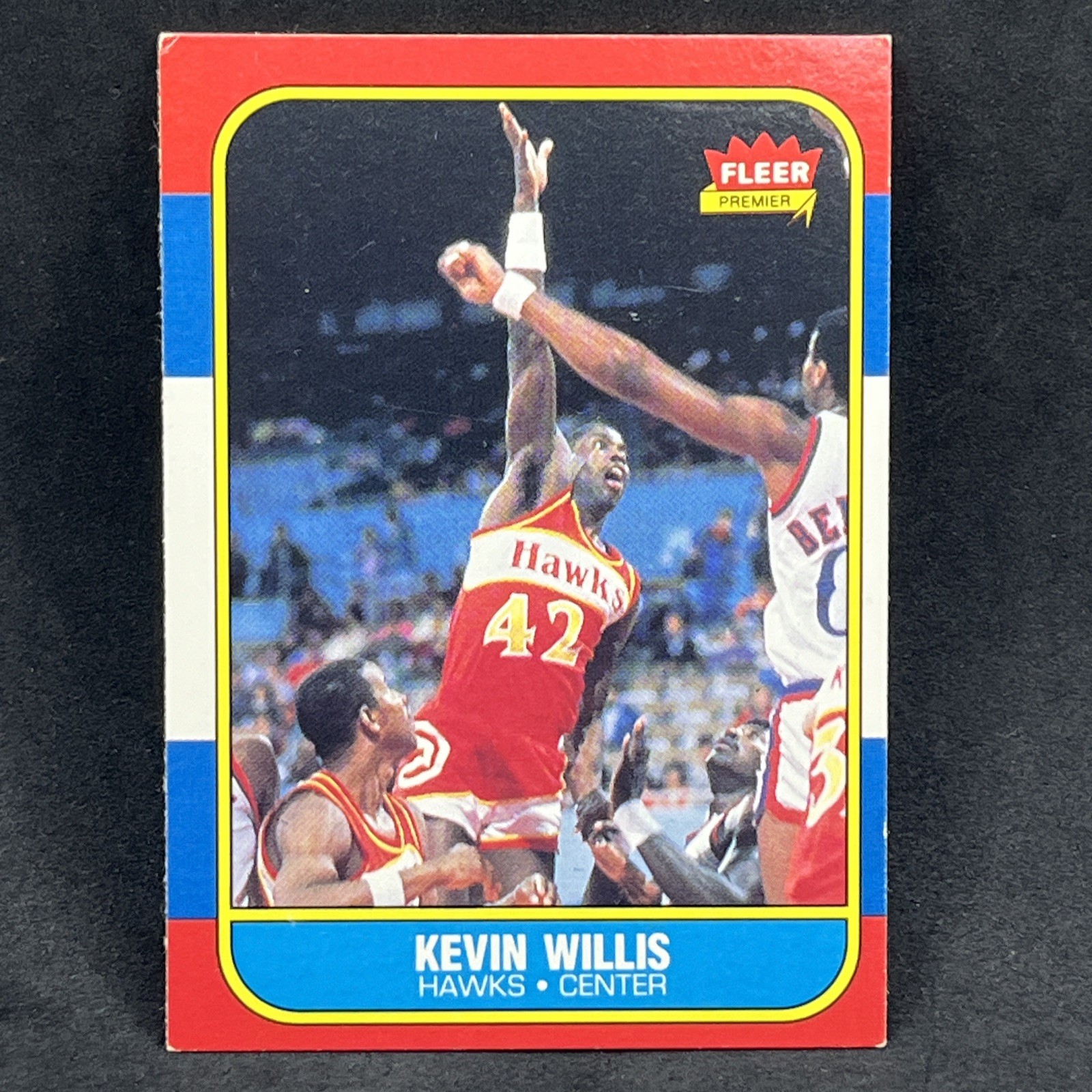 1986-87 Fleer Basketball #126 Kevin Willis Rookie RC VG-EX