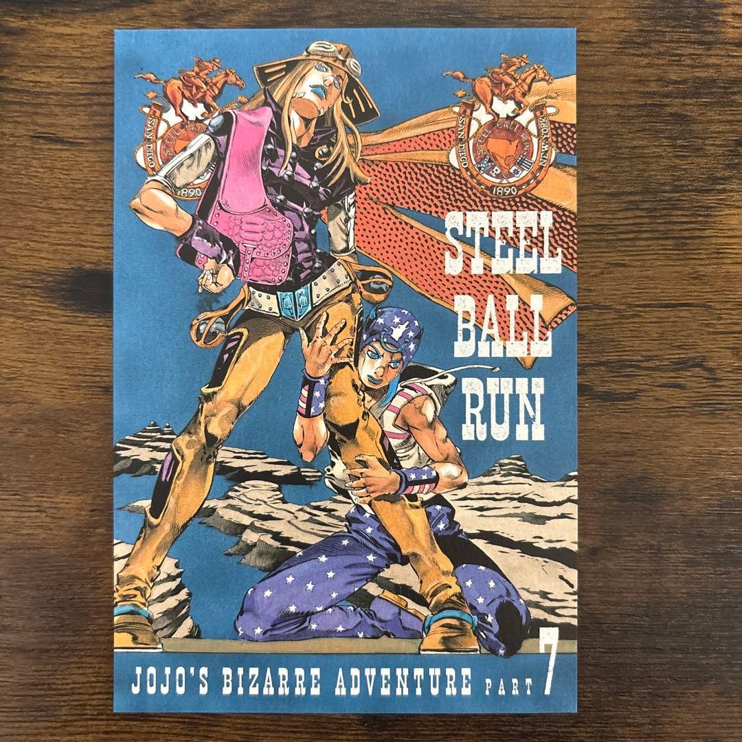 JoJo's Bizarre Adventure Steel Ball Run Postcard Set | eBay