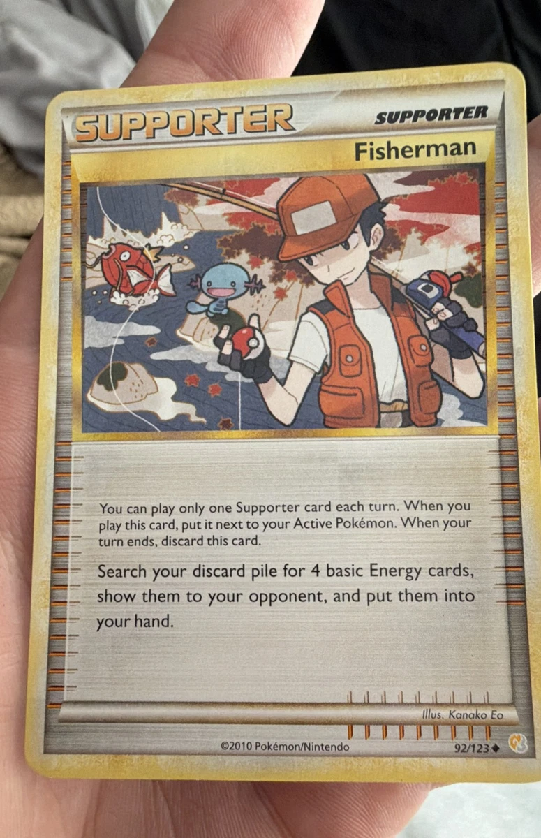 fisherman pokemon card Fisherman Pokémon TCG Cards for sale