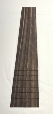 Macassar Ebony Wood Veneer 1/42 Thick. 7 Sheets (27'' X 4.5'' ) 6 Sq Ft