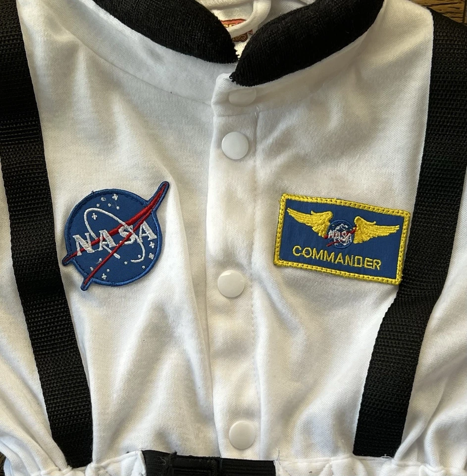 Disfraz Bebé Astronauta NASA Traje Espacial Halloween Bebé 6-12 Foto 2 de 4