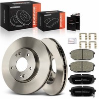 Frankberg Bremsscheiben + BelÄGe Vorne FüR Hyundai I30 FD + KIA Ceed ED PRO Ceed