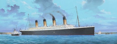 Trumpeter 03719 1:200 Titanic Model Kit - Perfect LED-Lit Display for Collectors