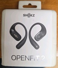 BRAND New Shokz OpenFit 2 True Wireless Open-Ear Earphones - Black T920 -SEALED-