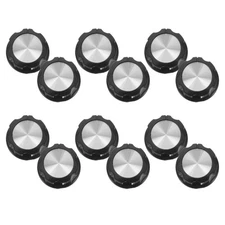  12 Pcs Appliance Knobs Replacement Gas Stove Patio Heater Control