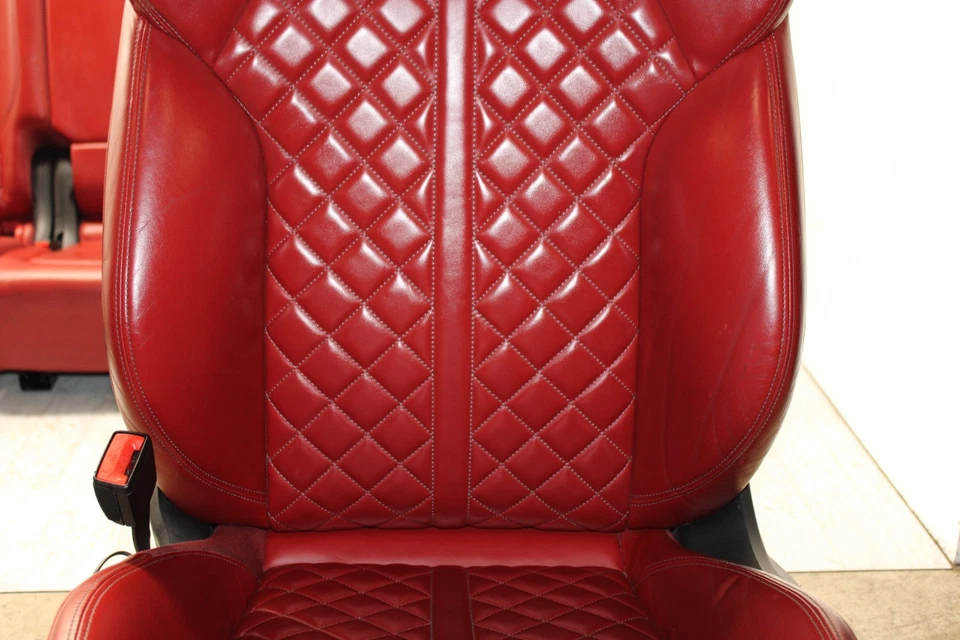 Juego completo de asientos delanteros/traseros OEM NG129 2018-2024 AUDI SQ5 rojo Foto 3 de 4