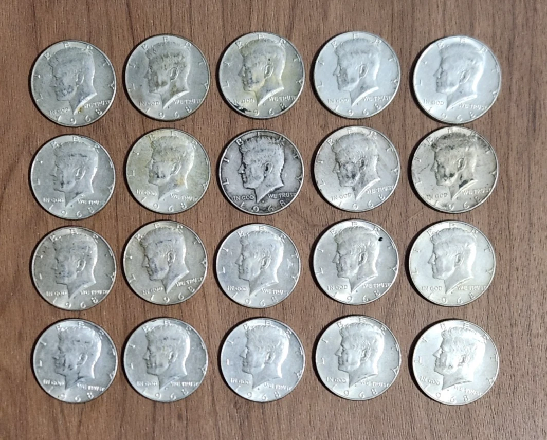 曾流通1968 肯尼迪美国半美元硬币(1964-现在) | eBay