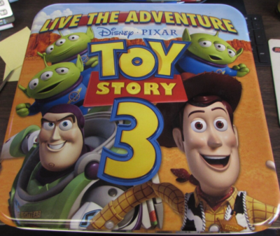 DISNEY PIXAR - TOY STORY 3 - LIVE THE ADVENTURE - PROMOTIONAL TIN
