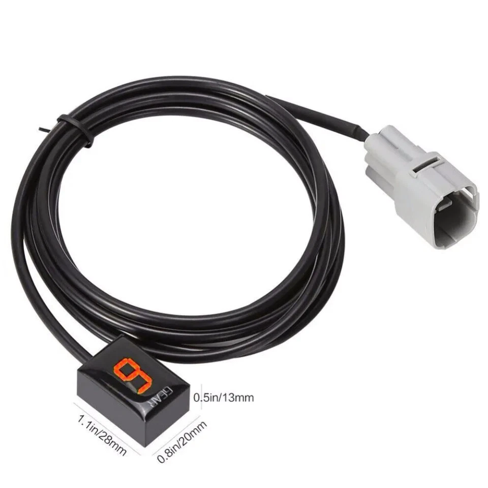 Orange LED Motorcycle Gear Display Indicator for Suzuki SV650 DL650 DL1000 VL800 Foto 3 de 4