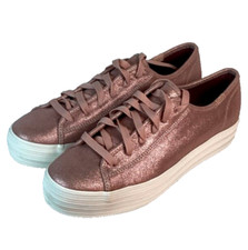 Keds Womens Triple Kick Glitter Rose US 10 NIB