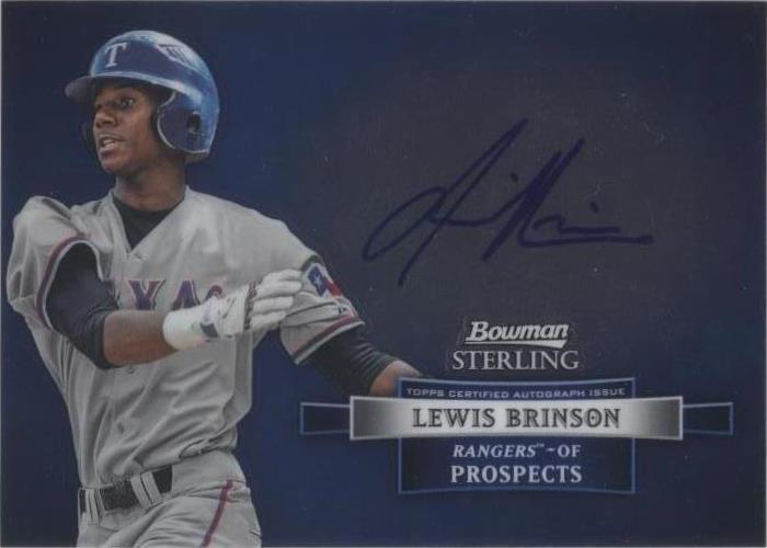 2012 Bowman Sterling - Lewis Brinson #BSAP-LB - 1 of 1