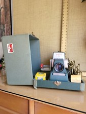 Vintage ARGUS 300 Slide Projector With hard case 1950
