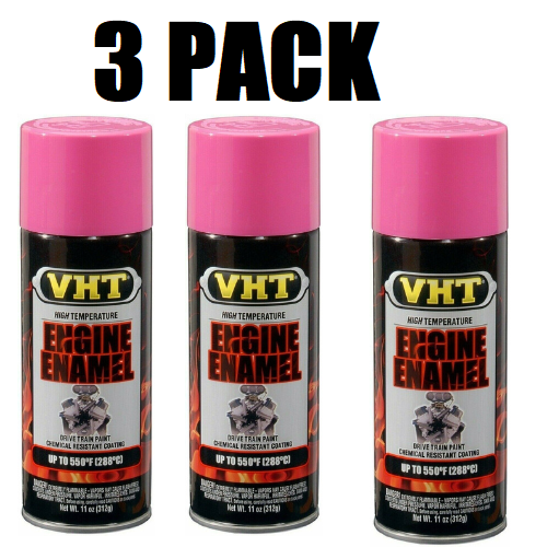 Hot Pink Coating High Temp Engine Enamel Header & Caliper Brake Paint