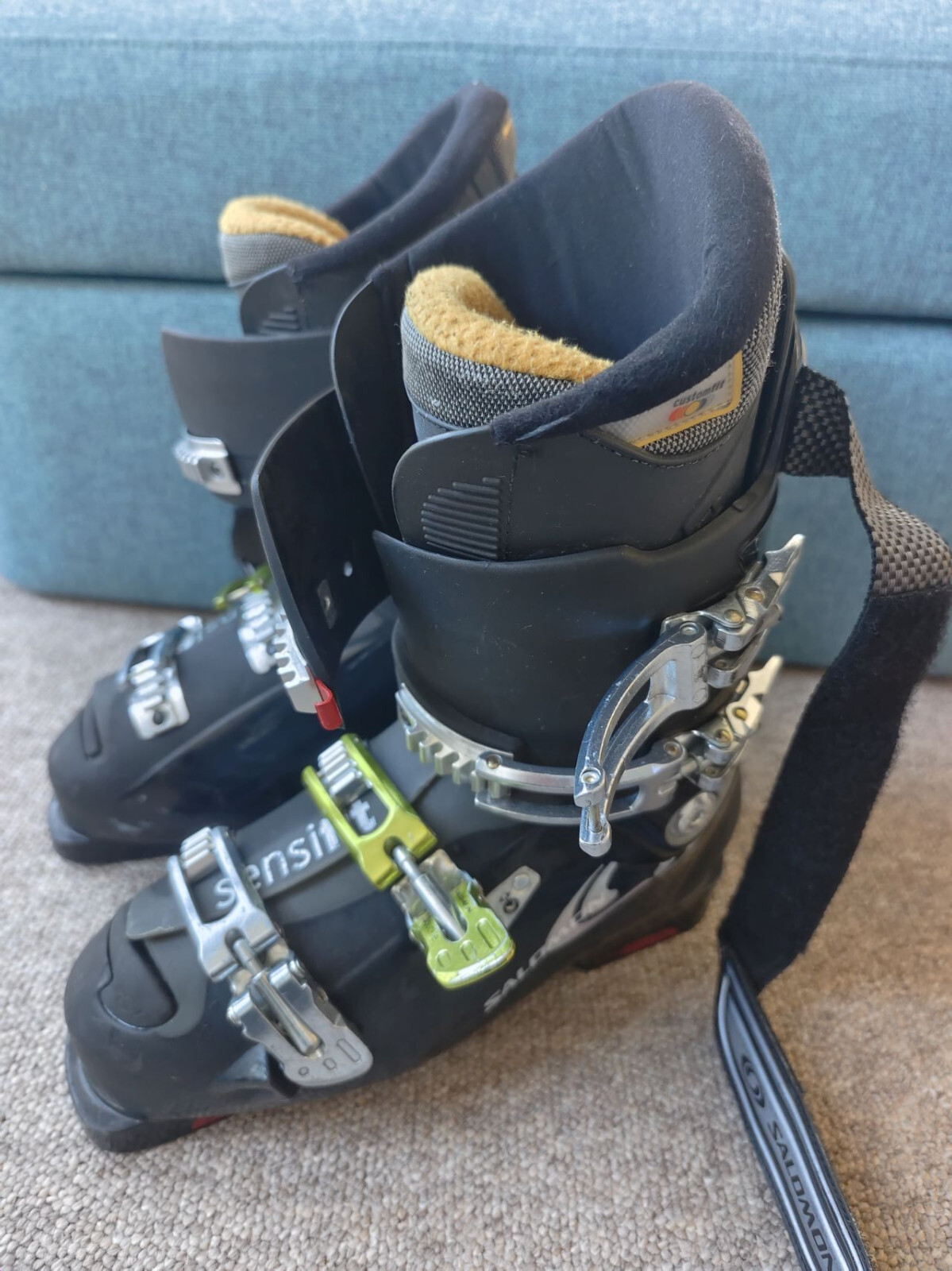 Scarponi da sci Salomon X Wave 8.0 Flex 100 Sensifit 27 27.5 UK 8 9 Consegna gratuita