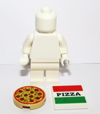 LEGO Pizza Pizza Box Tile Minifigure Not Included Xmas Advent