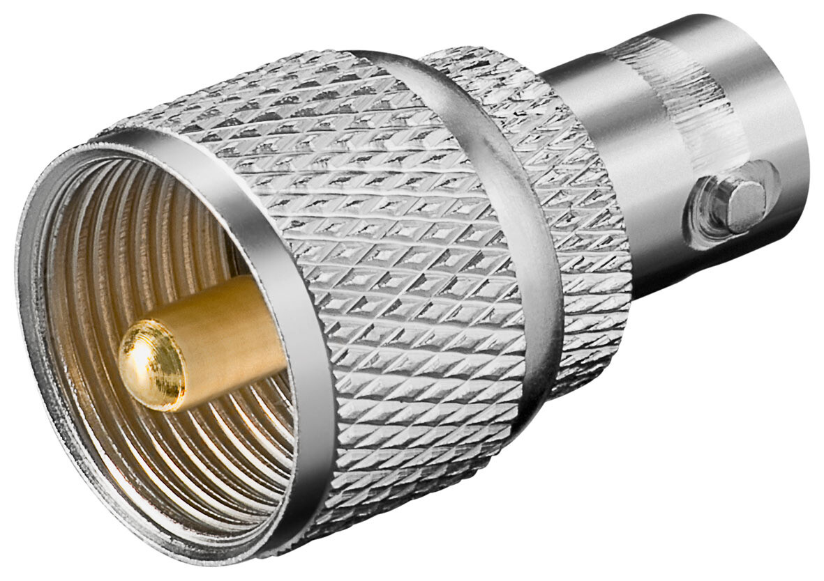 Bnc-kupplung > Uhf-stecker; Ug 273/u Bnc F - Uhf M