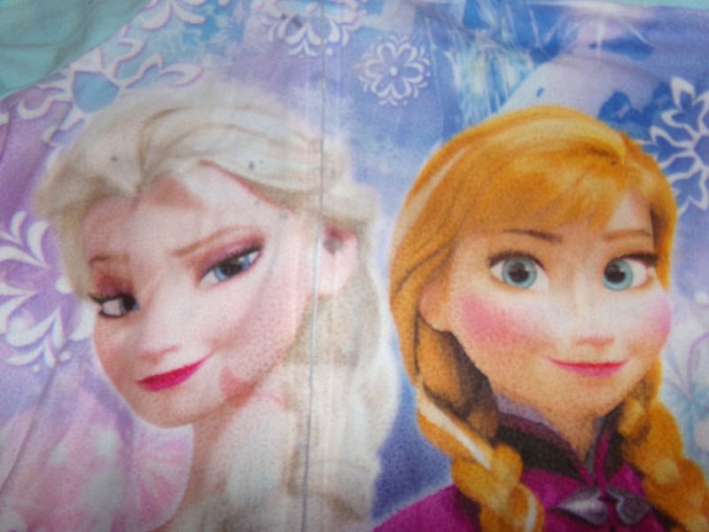 +*GIRLS DISNEY FROZEN BLANKET SLEEPER  4T 1004-