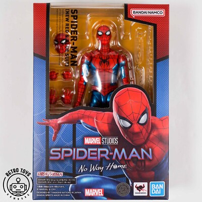 SPIDER-MAN New Red & Blue Suit No Way Home S.H. Figuarts Bandai Figur Comic SH