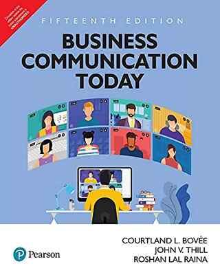 New:Business Communication Today by Courtland L. Bovee 15th ed 9789354495106