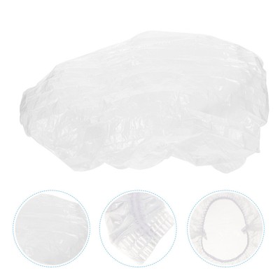 200 Pcs Kunststoff Dusche Hüte Dusche Caps Groß Einweg Spa Caps