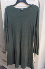 OLD NAVY SWING FIT & FLARE DRESS WOMEN'S SIZE MEDIUM 8-10 GREEN