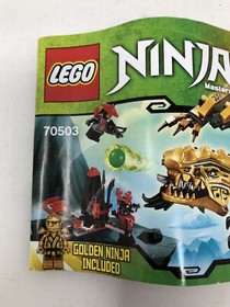 LEGO Ninjago The Golden Dragon (70503) Instruction Manual Book Booklet Only