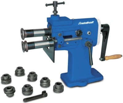 CALANDRA BORDATRICE MANUALE DA BANCO CURVATRICE PER LAMIERA METALLO METALLKRAFT