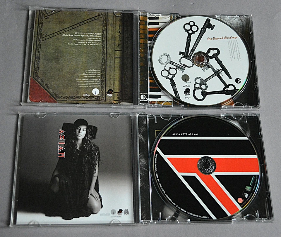 ALICIA KEYS - THE DIARY OF ...  &  AS I AM  (2 CD-Set / 2003 - 2007 /29 Tracks) - Bild 2 von 3
