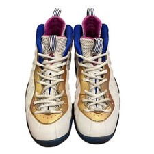 Nike Little Posite One GS Peanut Butter  Jelly Fuchsia Blast 644791-103 Size 6Y