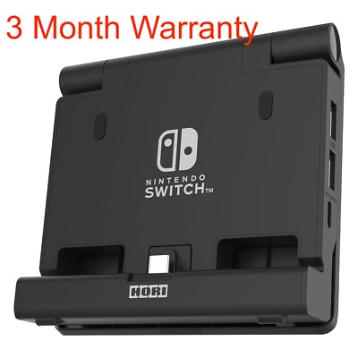 HORI Official Portable USB Playstand Console Stand Dock for Nintendo Switch OLED