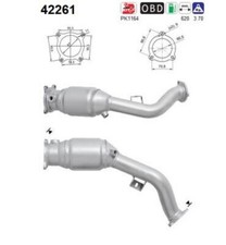 155 KW 211 CV CATALIZZATORE PER Audi A4 8K2 2.0 TFSI