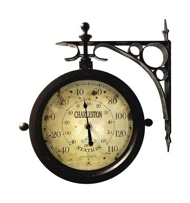 double sided outdoor thermometer