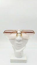 Vintage Capri Classy-Chassy Gold Metal Pilot Sunglasses FRAMES ONLY Japan