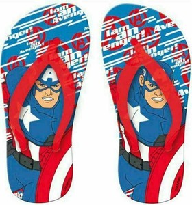 captain america flip flops