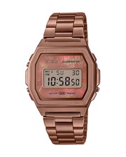 casio calculator watch rose gold