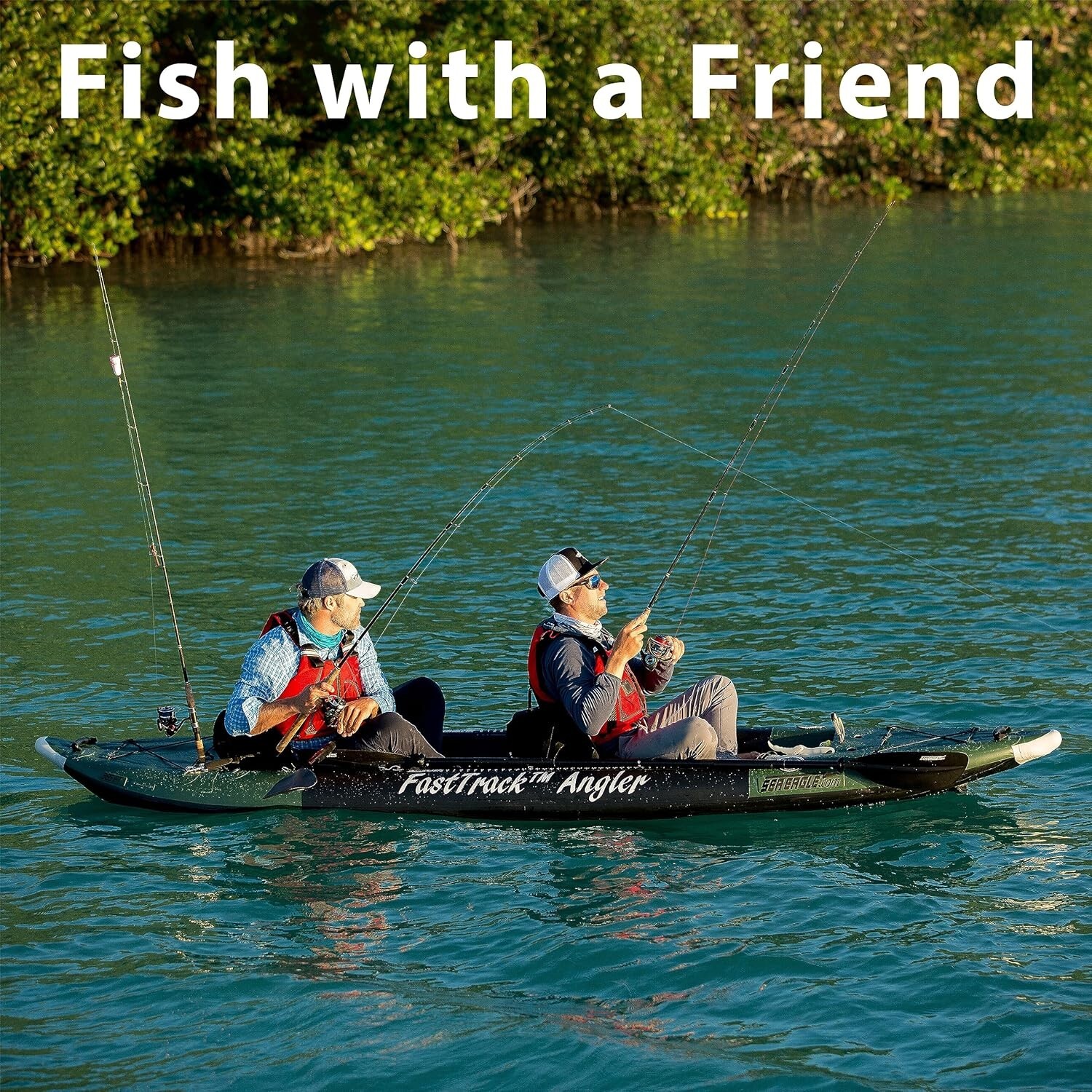 Sea Eagle 385FTA Pro Angler Package Fast Track Inflatable Portable Fishing Kayak