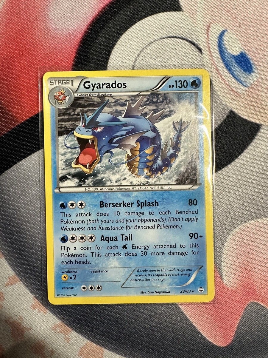 Gyarados 23/83 Non Holo Rare XY Generations Pokemon Cards TCG Near