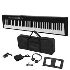 GPP-106 88 Key Folding Piano Semi-Weighted Standard Keyboards Digital Piano