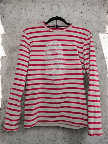 Jean Paul Gaultier Mask Striped T-Shirt
